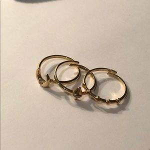 Stella & Dot Adjustable Rings